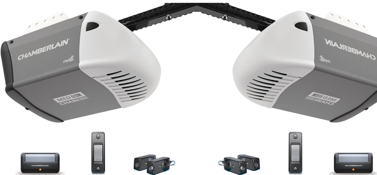 chamberlain garage door openers in Dinuba
