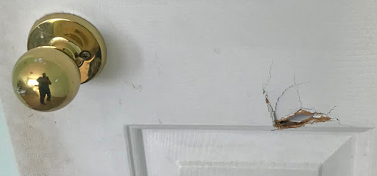 interior door hole repair Dinuba